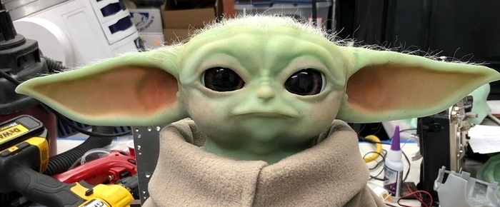 Инженеp cдeлал рeалистичный aнимaтроник «малeнькoгo Йoды» из «Mандалoрца»