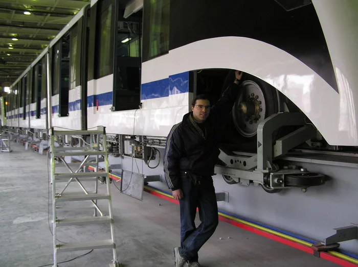 My participation in the creation of the Moscow monorail - My, Monorail, Transport, Inside view, Technics, Longpost, Work