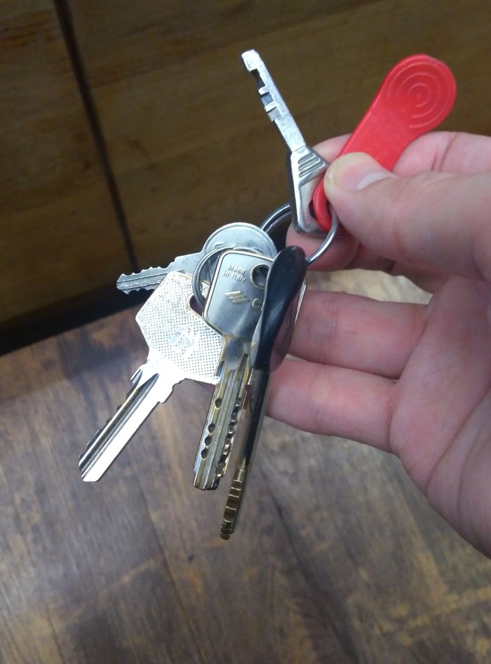 Найдена связка ключей