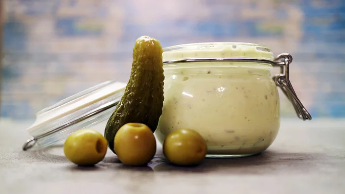 Tartar sauce. Classic taste - My, Sauce, Tartarus, Tartar sauce, Cooking, Recipe, Video recipe, Video, Longpost