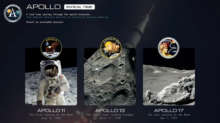 Apollo mission in real time! - Apollo 17, Apollo 13, Apollo mission, Space, NASA, Astronaut, Cosmonautics, moon, Longpost