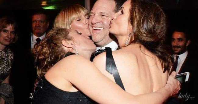 Photo fact: Harvey Weinstein engages in sexual harassment - Harvey Weinstein, Harassment, The photo