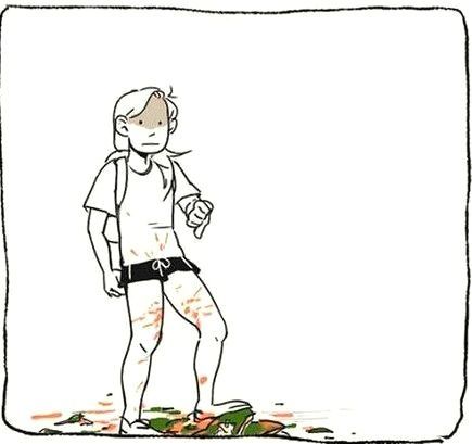 When a tackle fails - Comics, Watermelon, Hips, Girls, Drawing, In contact with, Rebuffed so rebuffed, Longpost