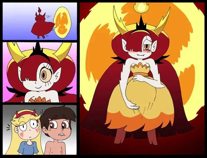 Стар против сил зла.Арт (доигрались) - Star vs Forces of Evil, Мультфильмы, Арт, Hekapoo