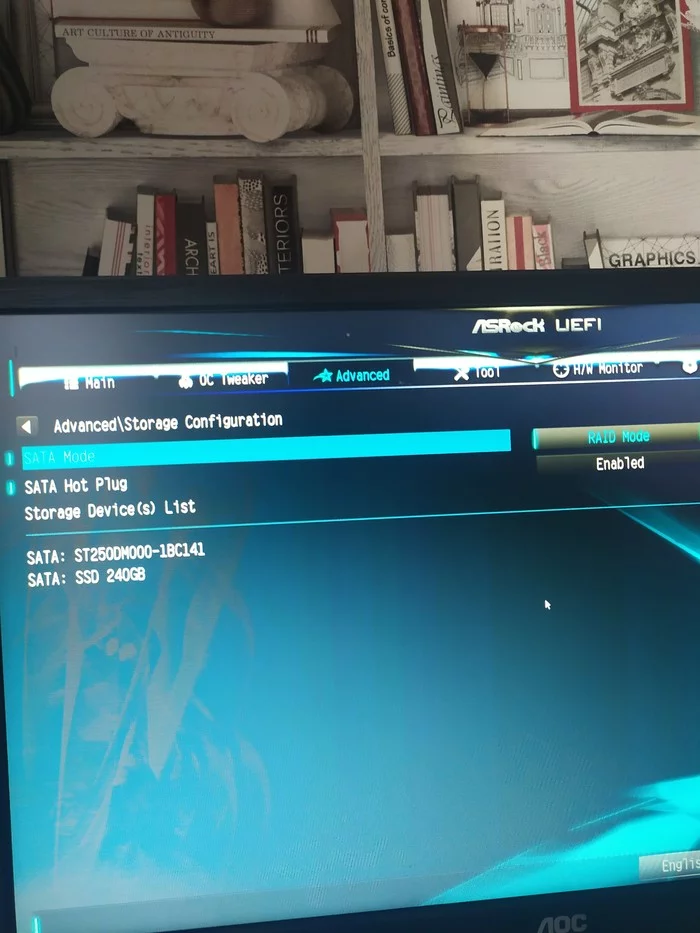 Troubles with SSD - SSD, Bios, Raid, Uefi, Ahci