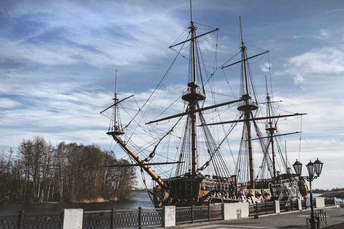 Goto pre-establishment - My, The photo, Voronezh, Ship, sights, Spring, Canon, Museum