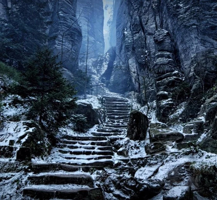 Skyrim in the mountains of the Czech Republic - The Elder Scrolls V: Skyrim, The mountains, Czech, Longpost