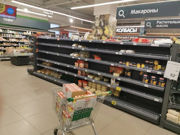 P - panic moods - My, Coronavirus, Alcohol, Panic, Pasta, Buckwheat, Longpost, Empty counters