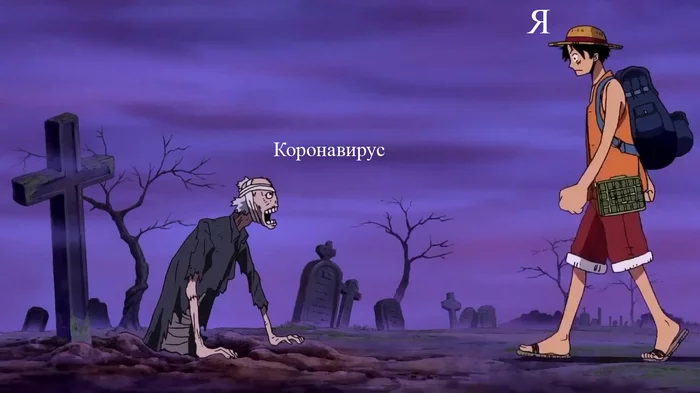 О наболевшем - Коронавирус, Карантин, Туалетная бумага, Гречка, One Piece, Надоело, Длиннопост, Monkey D Luffy