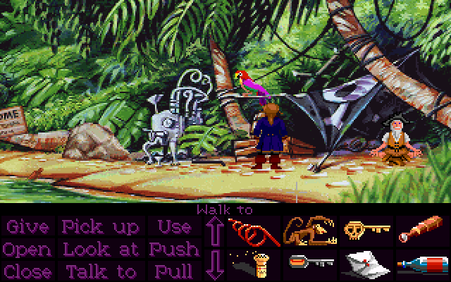 Monkey Island 2: LeChuck's Revenge (part 3) - My, 1991, Passing, Monkey Island, Lucasarts, Quest, DOS games, Computer games, Retro Games, Longpost