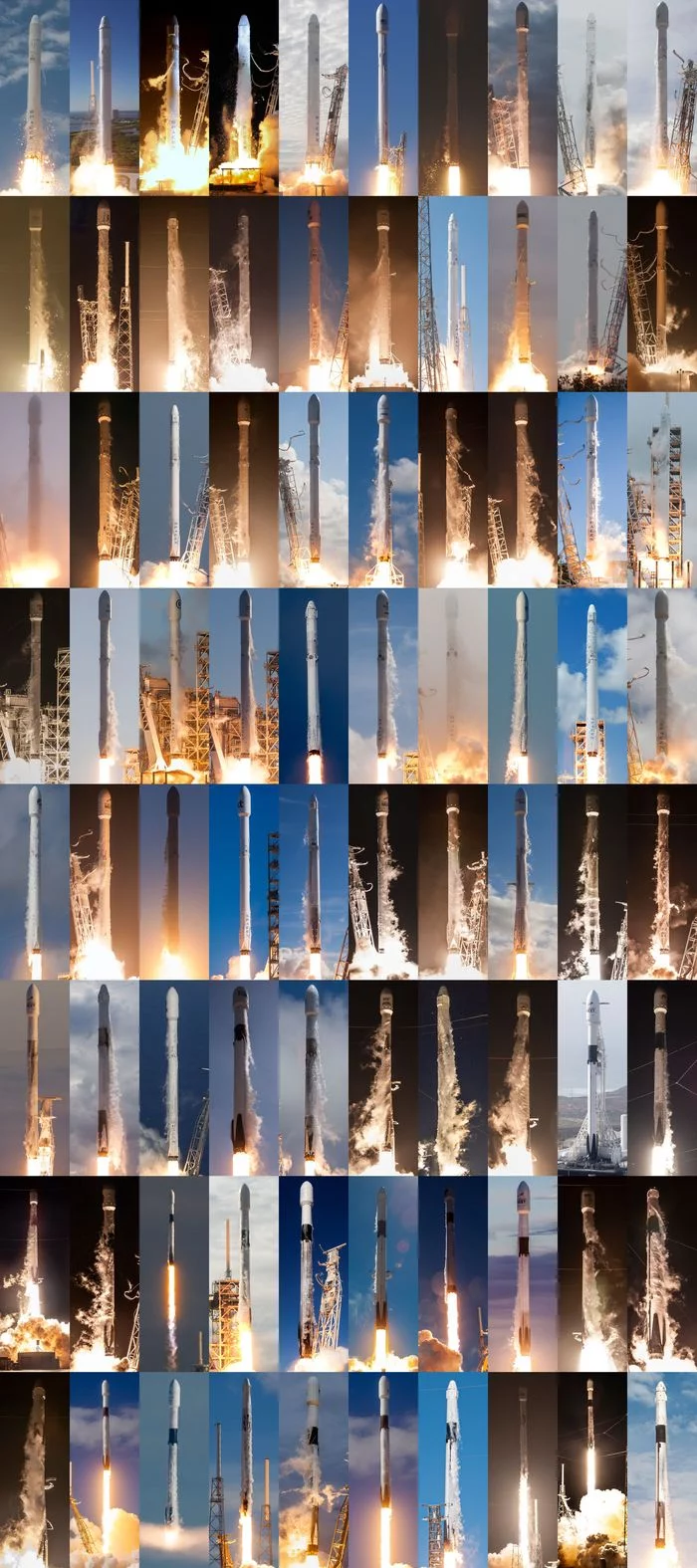 80 Falcon 9 launches - Spacex, Falcon 9, Booster Rocket, Reusable rocket, Space, Longpost