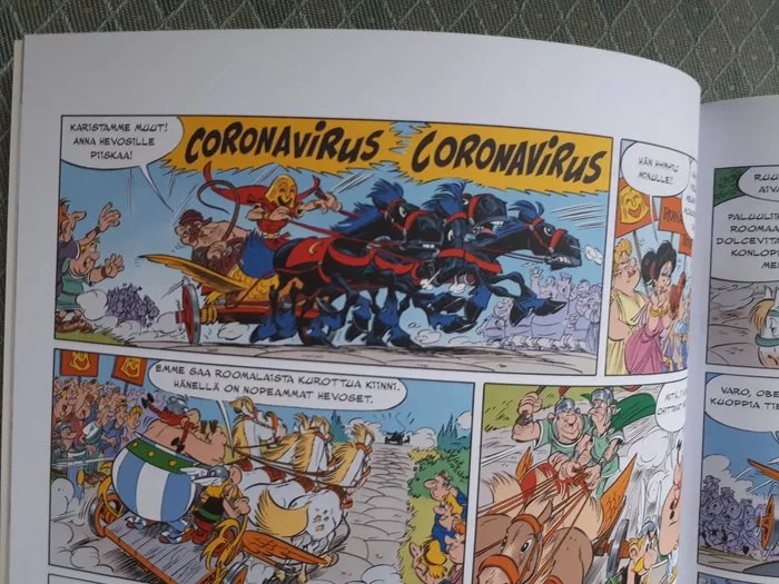 Asterix and COVID-19 - Coronavirus, Asterix, Asterix and Obelix, Conspiracy, Comics, Video