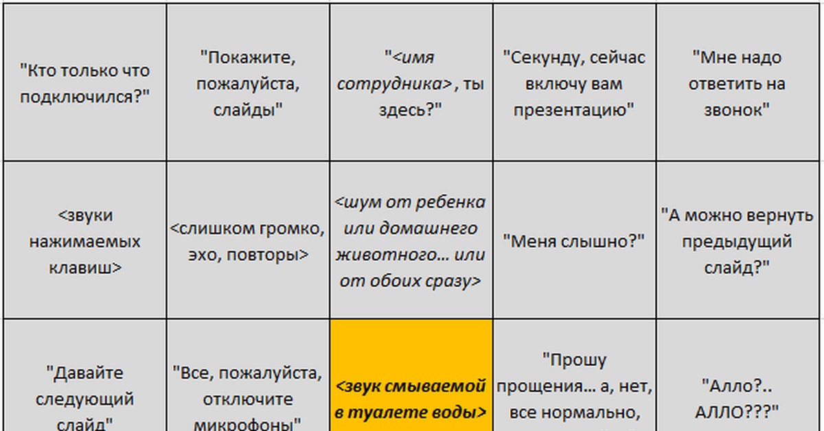 Бинго социофоба картинка