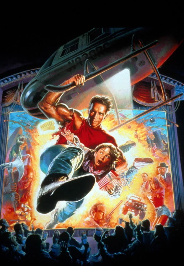 Rock music in films: The Last Action Hero - Last Action Hero, Arnold Schwarzenegger, Soundtrack, AC DC, Megadeth, Aerosmith, Alice in chains, Anthrax, Video, Longpost