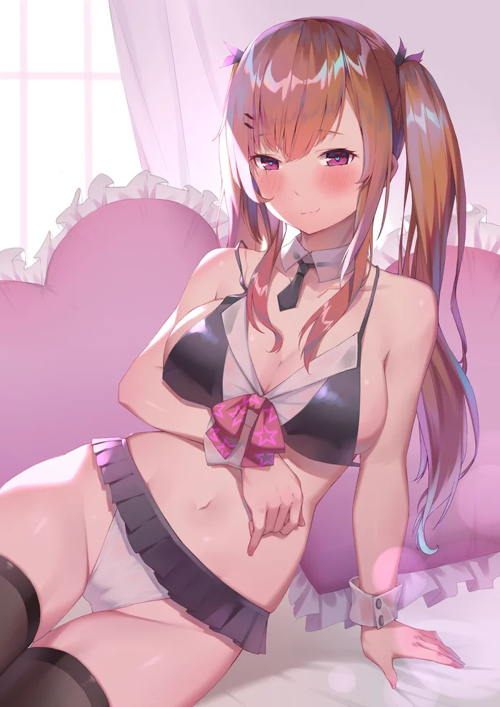 Ump9 - NSFW, Anime, Anime art, Girls frontline, Ump9, Breast, Pantsu