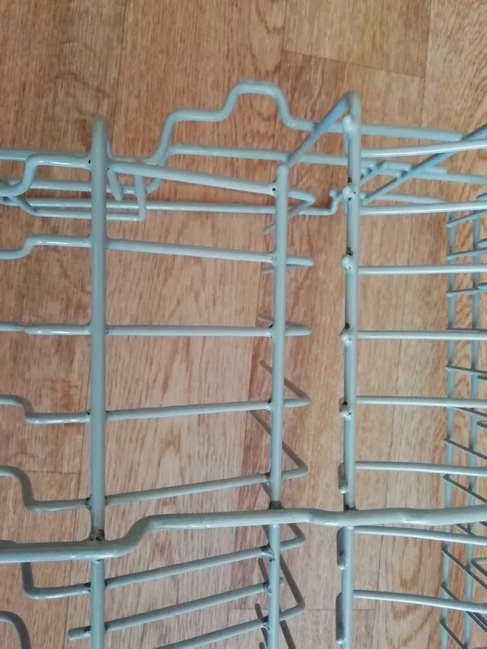 Second life for dishwasher baskets - My, Recovery, Sandblasting, Polymer clay, Dishwasher, Longpost