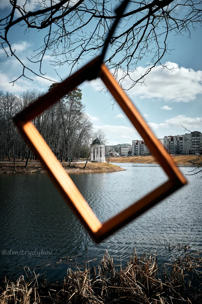 Full frame - My, Obninsk, Pond, Spring, The photo, Frame, Composition