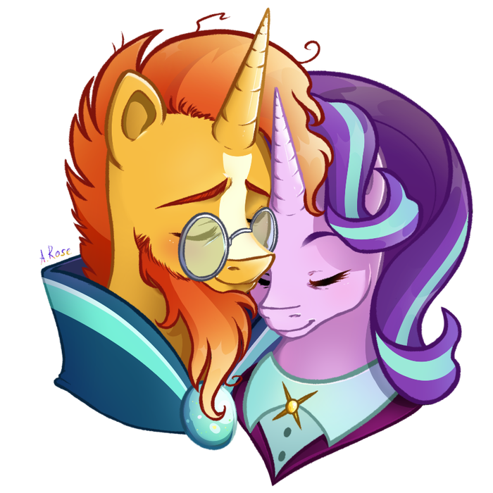    My Little Pony, Ponyart, Starlight Glimmer, Sunburst, , MLP Season 9