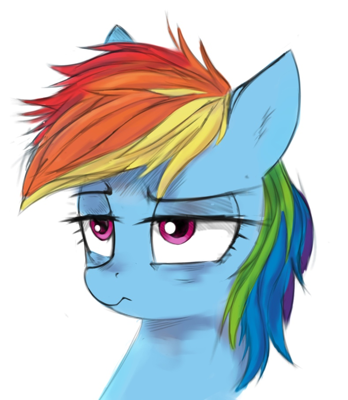    My Little Pony, Rainbow Dash, Someponu