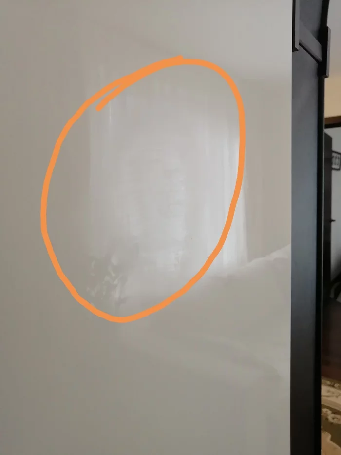 How to remove scratches on a glossy kitchen facade - Scratch, Furniture facades, Polish, Longpost