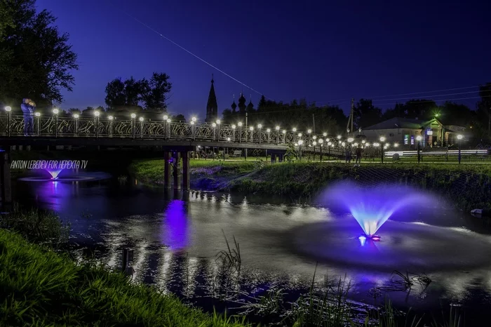 Fairytale embankment in Nerekhta - My, The photo, Art, Kostroma, Provinces, beauty, Art, Nerekhta, Longpost