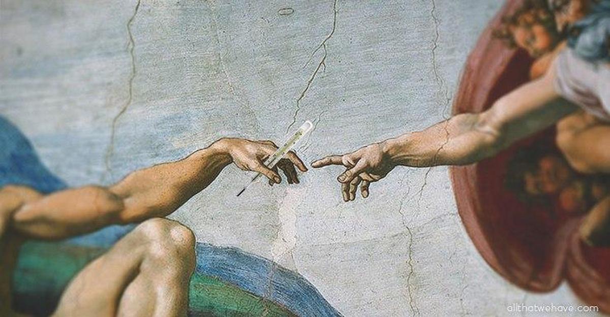 Почему мужчины тянутся. Микеланджело Сотворение Адама. "Сотворение Адама" Микеланджело, 1511. Микеланджело Буонарроти руки. Сотворение Адама (1512), Микеланджело Буонарроти.