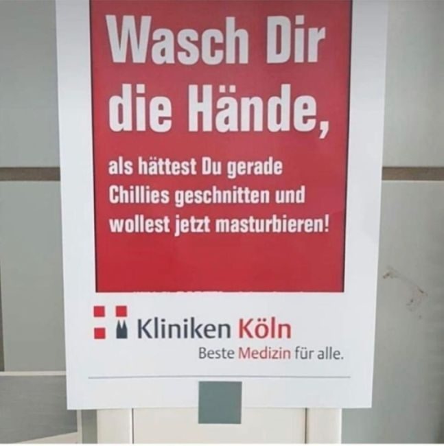 Wash your hands correctly - Hygiene, Germany, The medicine, Coronavirus