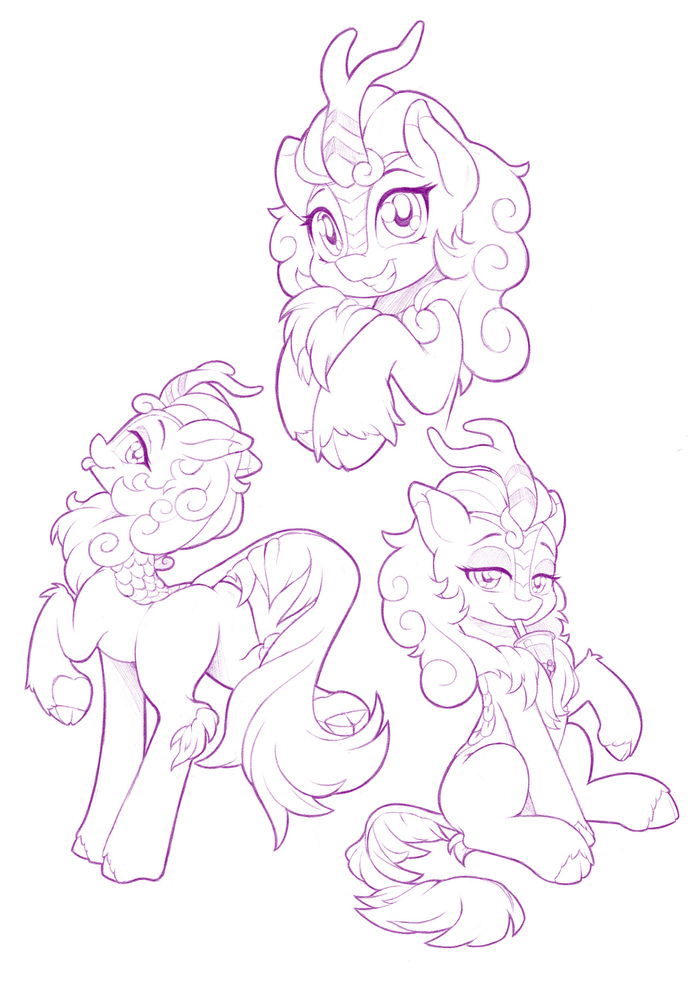     My Little Pony, Ponyart, MLP Kirin, Autumn Blaze, Dstears, 