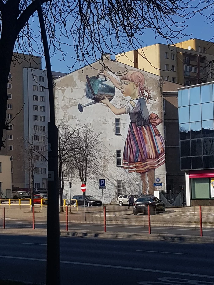 Graffiti - My, Graffiti, Art, Girl