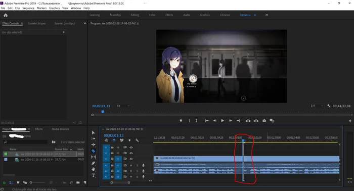 Laggy slider in Adobe Premier. An unknown bug for which there is no solution on the Internet. Please, help! (Screen attached) - My, Adobe Premiere PRO, Glitches, Bug, Video editing