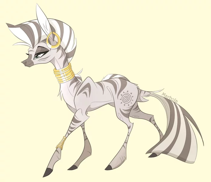 Zebra Shaman - My little pony, Zecora, MLP Zebra