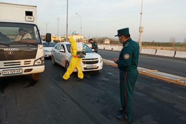 В Узбекистане вводятся ограничения на передвижение автомобилей Узбекистан, Ташкент, Коронавирус, Карантин, Авто
