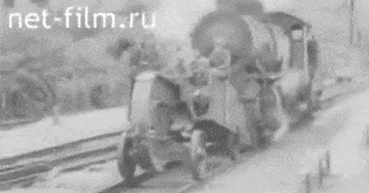 A device for destroying a railway behind a retreating army - Historical photo, Technologies, GIF, Mat, Railway, Destruction