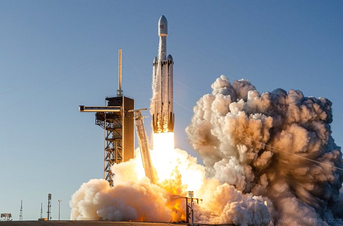 The next Falcon Heavy launch will carry military satellites into orbit - Spacex, Falcon heavy, Space, Satellite, Longpost
