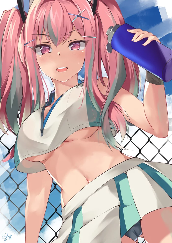 Bremerton - NSFW, Bremerton, Azur lane, Anime, Anime art, Pantsu