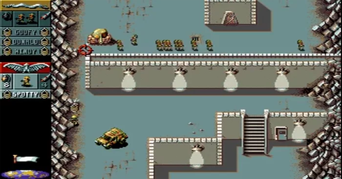 Do you remember we played Cannon Fodder 1994 (SEGA, SNES) - My, Cannon Fodder, Sega, SNES, Sega mega drive, Nintendo, Retro Games, Video, Longpost