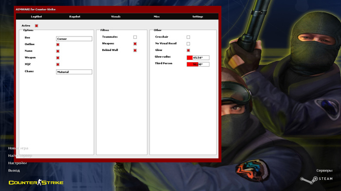  :    , Counter-strike, Aim, 