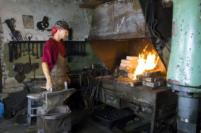 Blacksmith - My, Blacksmith, The photo, PHOTOSESSION, A person does not sit idle, Longpost