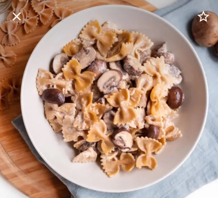 Pasta with mushrooms and garlic - Recipe, Food, Paste, Mushrooms, Pasta