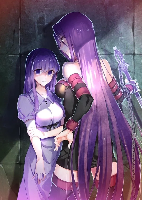 Medusa and Sakura - Аниме, Anime Art, Fate, Fate-Stay Night, Fate Grand Order, Rider, Medusa Gorgon, Matou Sakura