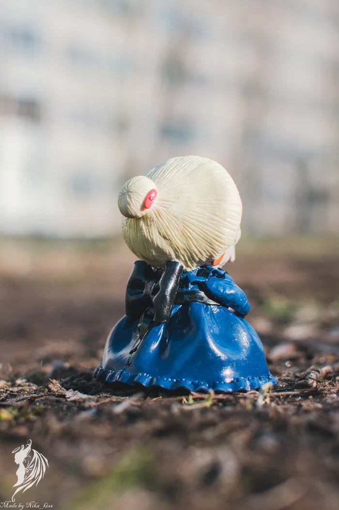 Yubaba-Zeniba figurine made of polymer clay - My, Handmade, Polymer clay, Spirited Away, Hayao Miyazaki, Yubaba, Zeniba, Needlework without process, Longpost