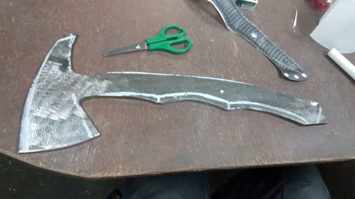 Тактическиий томагавк - очень нужная вещь!* Топор, Diy Or Die, Своими руками, Рукоделие с процессом, Тактикульность, Мат, Видео, Длиннопост