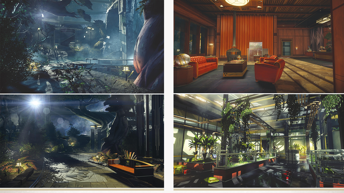 Prey от Arkane: как создавался визуальный стиль игры Prey, Arkane Studios, Арт, Gamedev, Гифка, Длиннопост