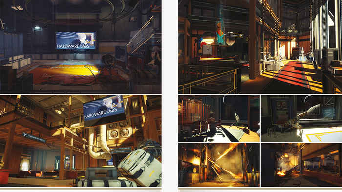 Prey от Arkane: как создавался визуальный стиль игры Prey, Arkane Studios, Арт, Gamedev, Гифка, Длиннопост