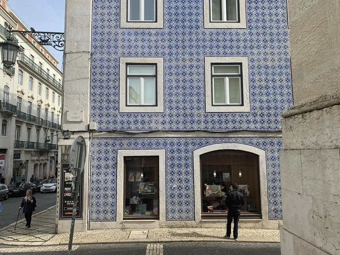Azulejos, tiles in Portugal - My, Portugal, Faro, Azulejo, Travels, Longpost