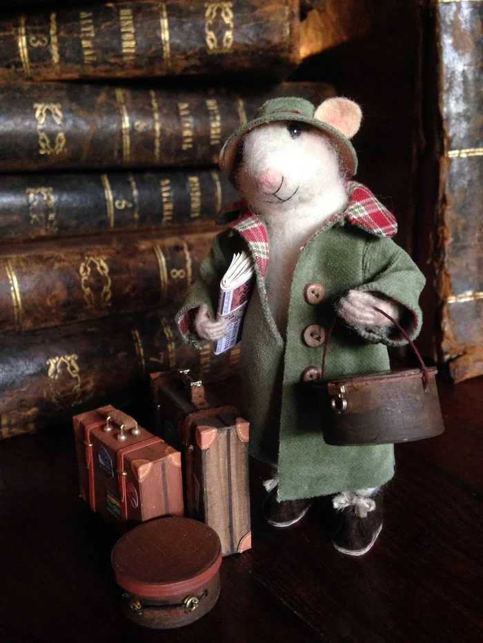 The Wonderful Mice of Marta Perez-Solero - Mouse, Figurines, Wallow, Dry felting, Composition, Handmade, From the network, Longpost