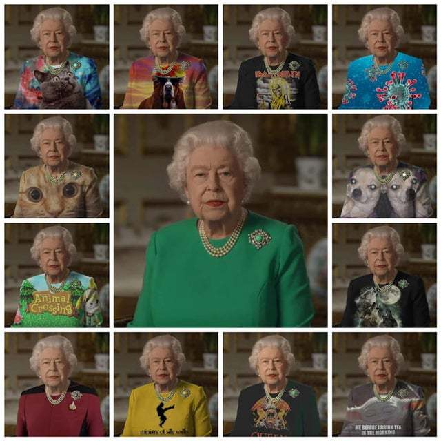 Queen costume used as green screen - Chromakey, Queen Elizabeth, Humor, Reddit, Queen Elizabeth II, Costume, Photoshop