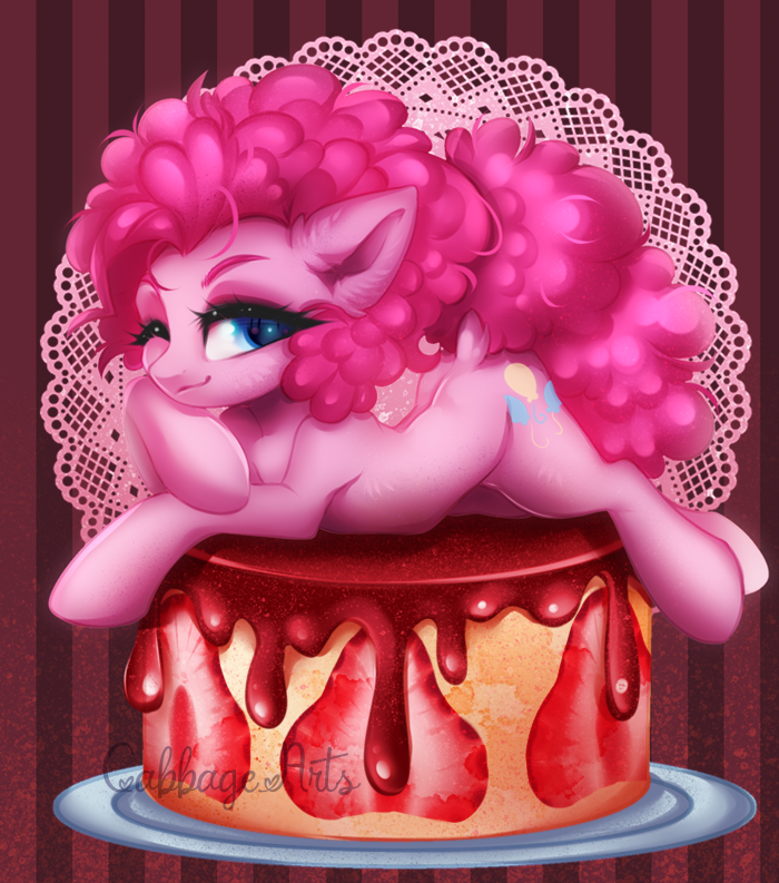    My Little Pony, Ponyart, Pinkie Pie, Cabbage-arts