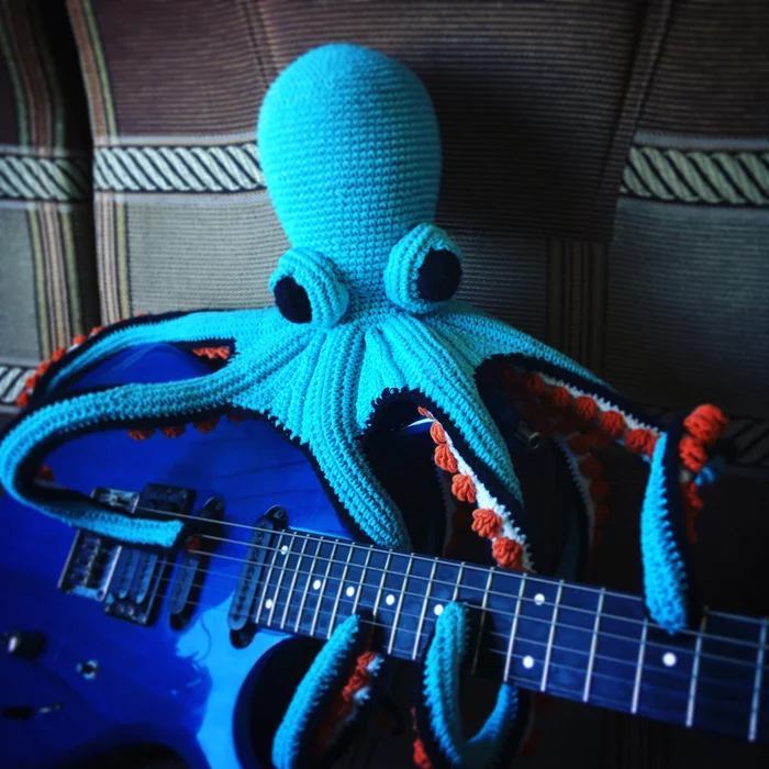 Weekend tentacles - My, Octopus, Knitted toys, Tentacles, Longpost