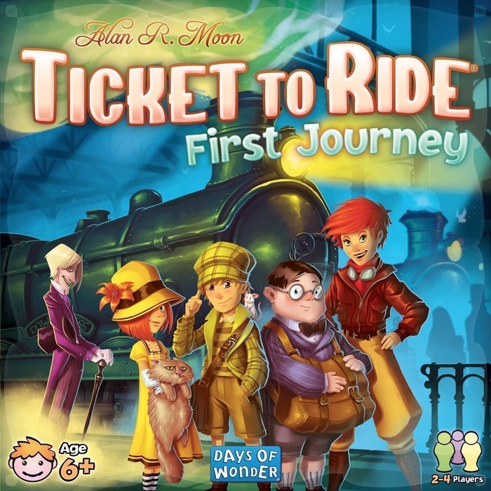 Ticket to Ride: First Journey ( 100% ) Steam, 
